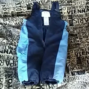 One piece snow pants
